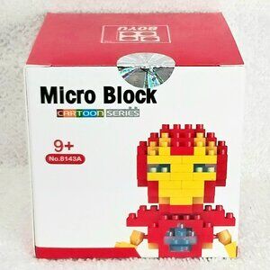 3/$20 Sealed "Iron Man" Micro Block Cartoon Series Block Figure by BOYU!!